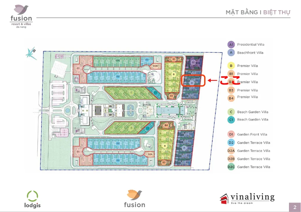 Fusion Resort & Villas Danangのマップ