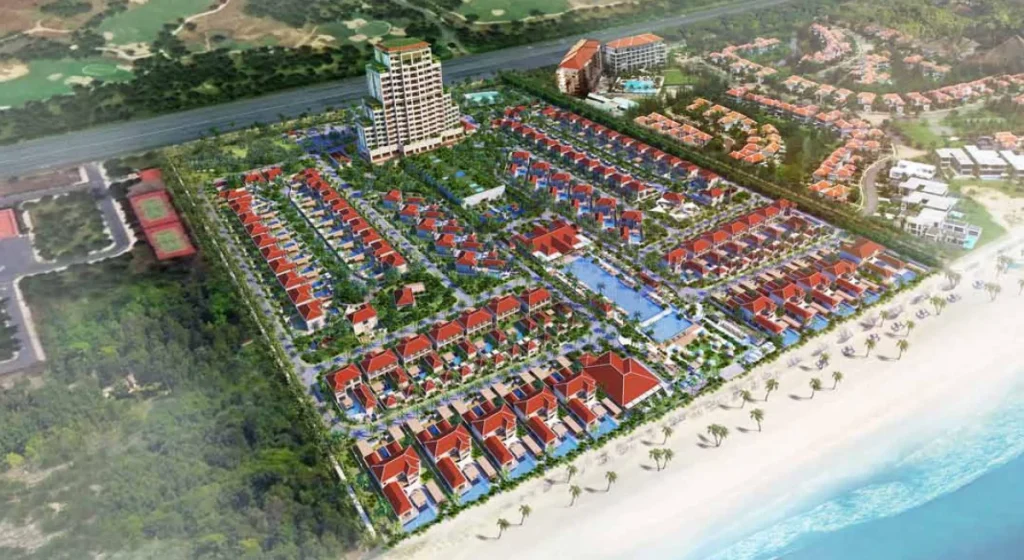 Fusion Resort & Villas Danang 外観図